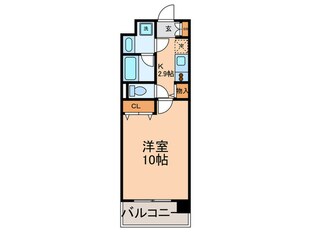 プロスペクト東雲橋の物件間取画像